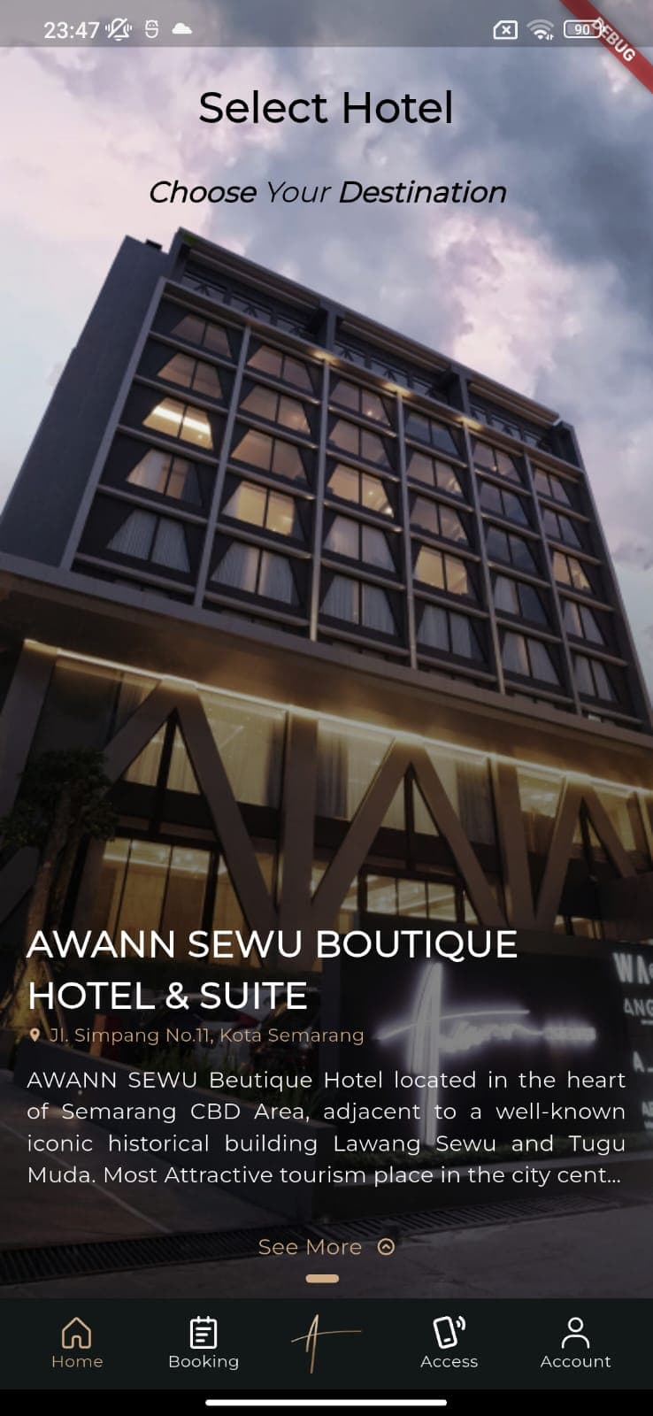 AWANNGROUP Mobile home hotel screen