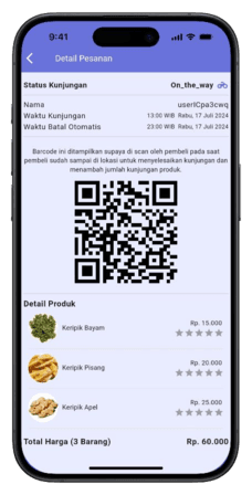 e-Gayams Mitra order detail screen