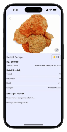 e-Gayams Mitra product detail screen